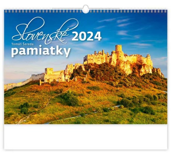 Nástěnný kalendář Slovenské památky