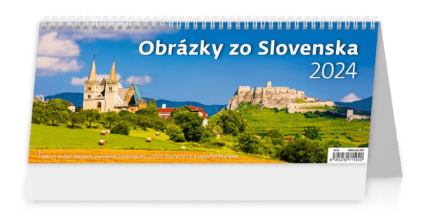 Stolní kalendář Obrázky ze Slovenska