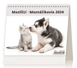 Stolní kalendář Mazlíčci - Reklamnepredmety