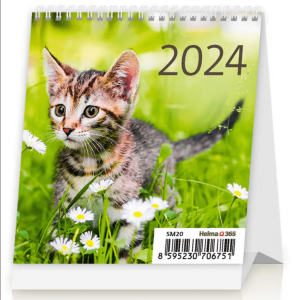 Stolní kalendář Mini Kittens - Reklamnepredmety