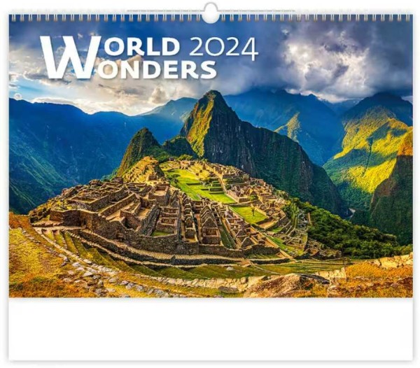 Nástěnný kalendář World Wonders