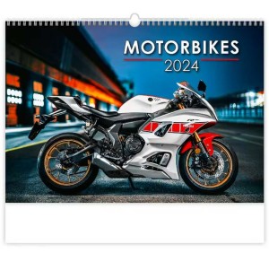 Nástěnný kalendář Motorbikes