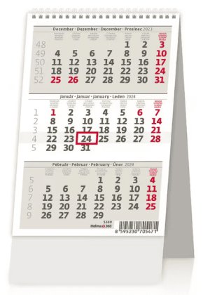 MINI Tříměsíční kalendář - Reklamnepredmety