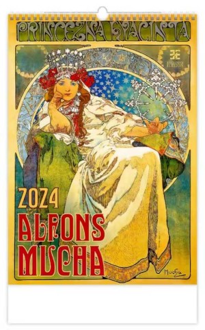Nástěnný kalendář Alfons Mucha - Reklamnepredmety