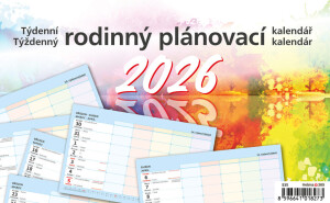Kalendář Týdenní rodinný plánovací kalendář - Reklamnepredmety