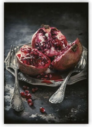 Drevený obraz Food Art