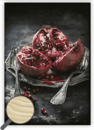 Dřevěný obraz Food Art