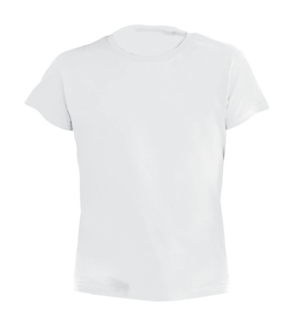 Hecom White Kid bílé dětské tričko