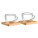 BELIZE set espresso šálku - MO9709_22 - variant Mo MO9709-22