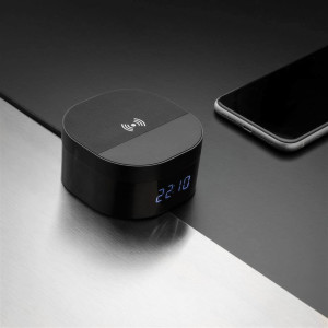 5W bezdrátově nabíjecí digitální budík Aria