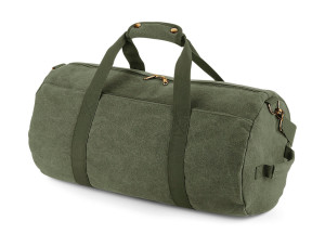 Športová taška Vintage Canvas Barrel Bag - Reklamnepredmety