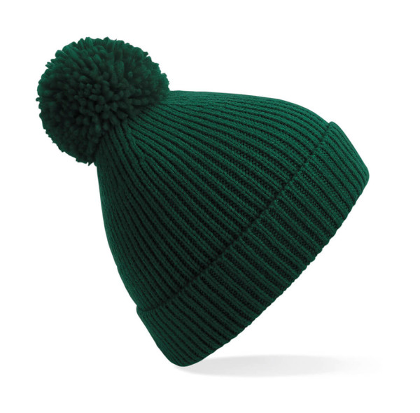 čepice Engineered Knit Ribbed Pom Pom Beanie