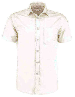 K141 Tailored Fit Poplin Shirt Short Sleeve - Reklamnepredmety