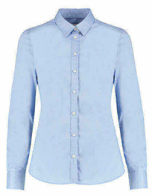 K782 Ladies` Tailored Fit Stretch Oxford Shirt Long Sleeve - Reklamnepredmety