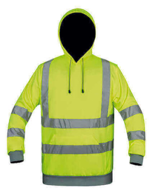 KX421 Hi-Vis mikina s kapucí - Reklamnepredmety