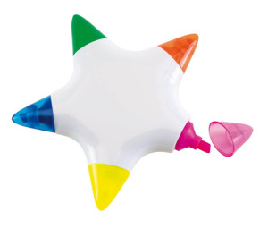 Star- zvýrazňovače ve tvaru hvězdy