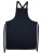 LF109C Statement Crossover Bib Apron - LF109C_Black - variant Ls 1000284789