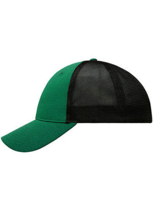 MB6215 6 Panel Elastic Fit Mesh Cap - Reklamnepredmety