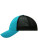 MB6215 6 Panel Elastic Fit Mesh Cap - MB6215_Turquoise_Black - variant Ls 1000273821