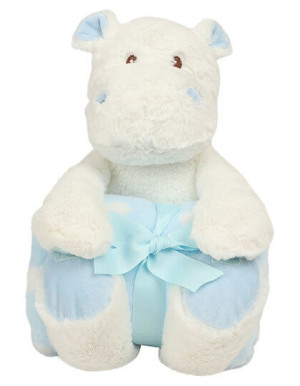 MM606 Hippo with Blanket - Reklamnepredmety