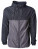 NP700 Unisex Lightweight Windbreaker Jacket - NP700_Black_Graphite_Black - variant Ls 1000251844