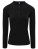 PW318 Womens Long-John Roll Sleeve Tee - PW318_Black - variant Ls 1000269221