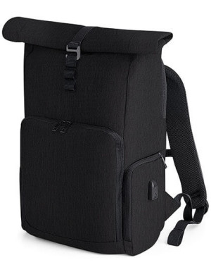 QD995 Q-Tech Charge Roll-Top Backpack - Reklamnepredmety