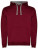 RY1067 Urban Hooded Sweatshirt - RY1067_Garnet-Red-57_Heather-Grey-58 - variant Ls 1000281738