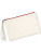WM520 Canvas Wristlet Pouch - WM520_Natural_Red - variant Ls 1000252523