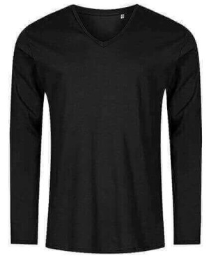 XO1460 Men´s V-Neck T-Shirt Longsleeve - Reklamnepredmety