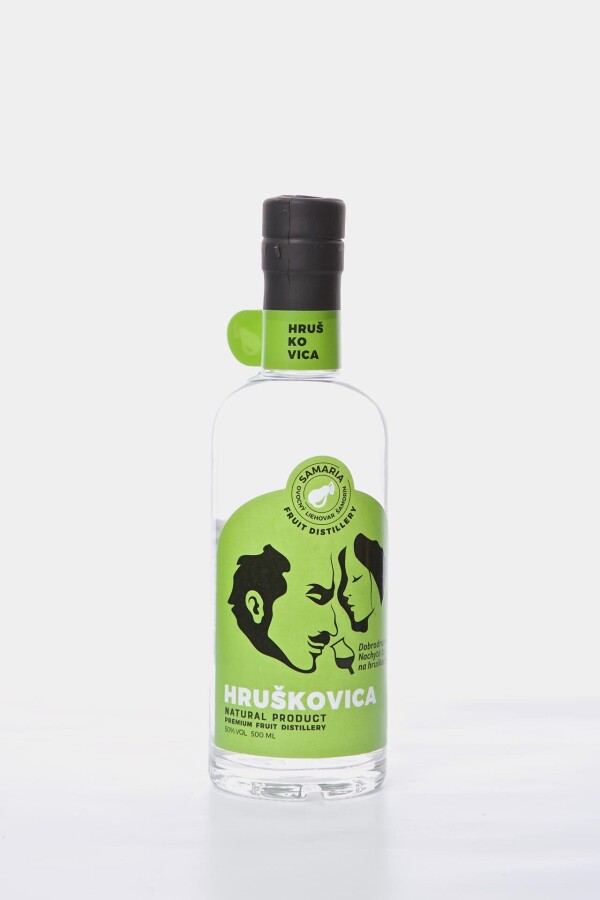 Natural product Hruškovice 50%, 500 ml
