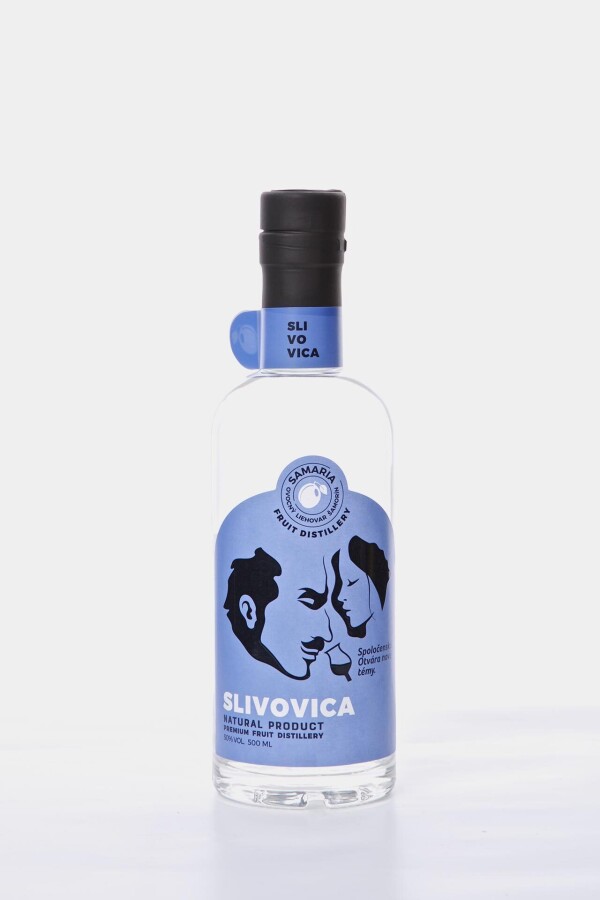 Natural product Slivovice 50%, 500 ml