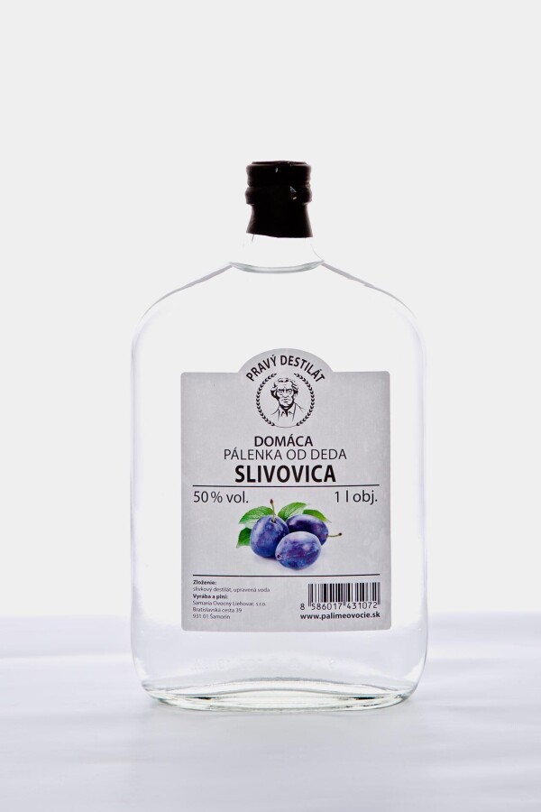Domácí pálenka od dědy - Slivovice 50 %