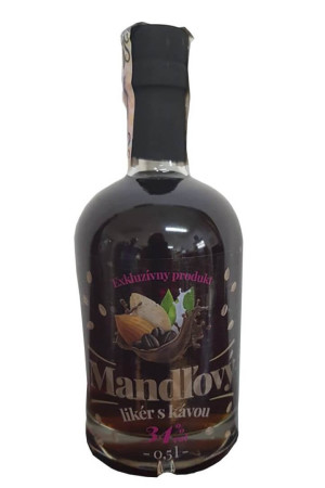 Mandlový likér s kávou