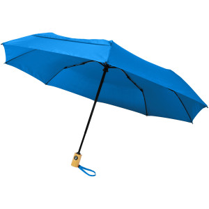 Skládací deštník z recyklovaného PET s automatickým otevíráním/zavíráním - Reklamnepredmety
