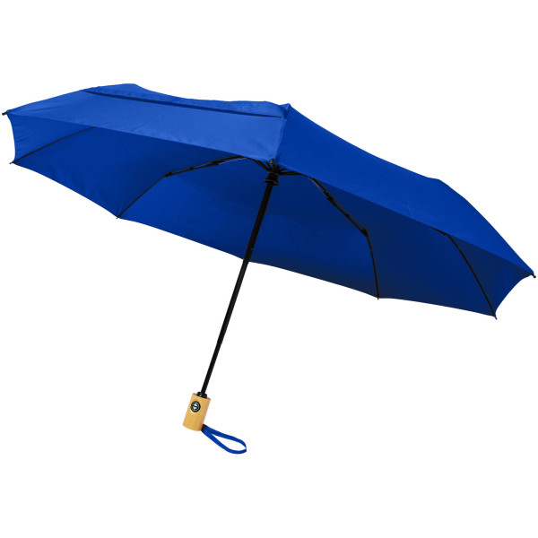Skládací deštník z recyklovaného PET s automatickým otevíráním/zavíráním