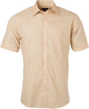 Pánská košile popelín s krátkými rukávy - Reklamnepredmety