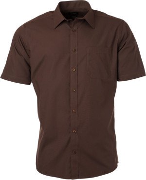 Pánská košile popelín s krátkými rukávy - Reklamnepredmety