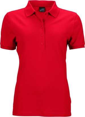 Dámské elastické piqué polo - Reklamnepredmety