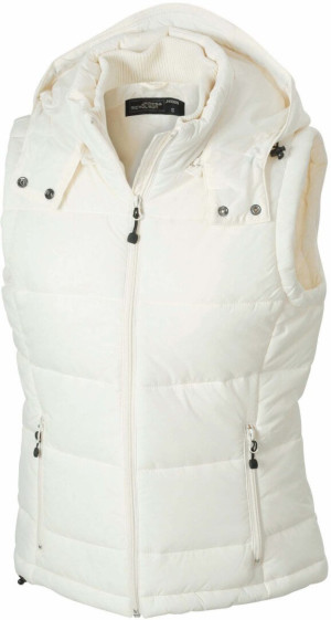Dámská polstrovaná vesta s kapucí - Reklamnepredmety