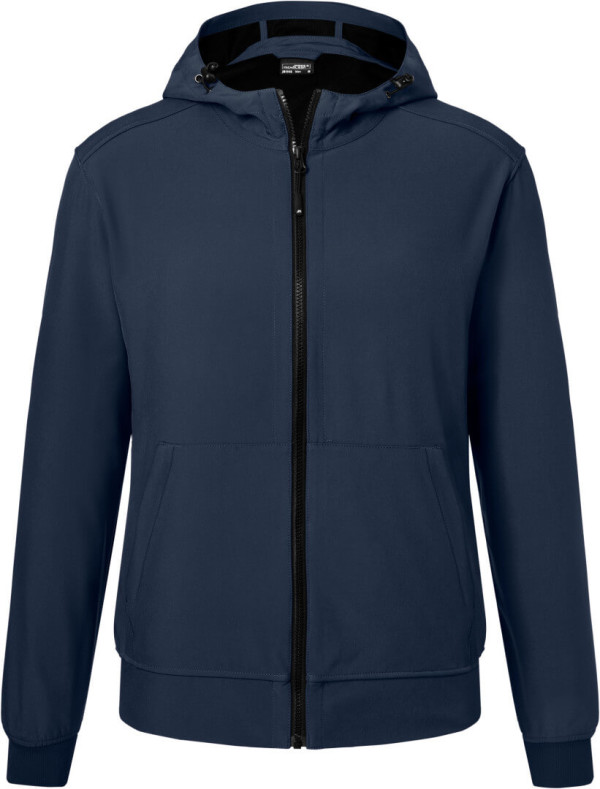 Pánská softshell bunda s kapucí