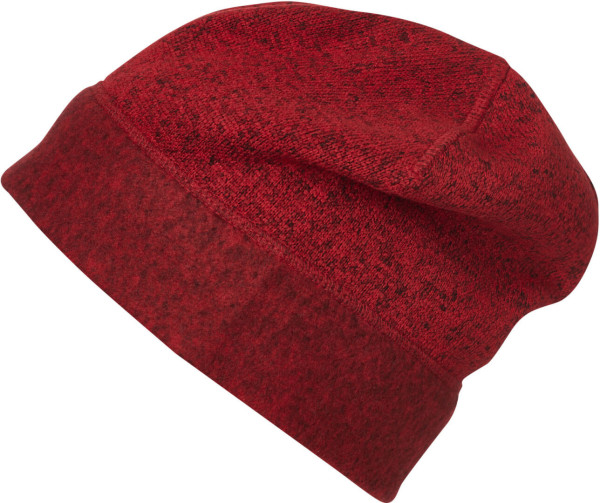 Pletená čapka melanž
