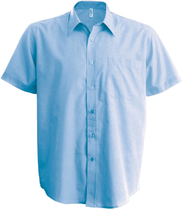 K539 Pánská košile s krátkým rukávem, nežehlivá