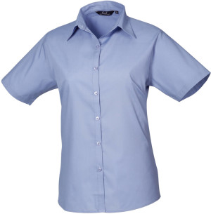Dámská popelínová košile s krátkým rukávem - Reklamnepredmety