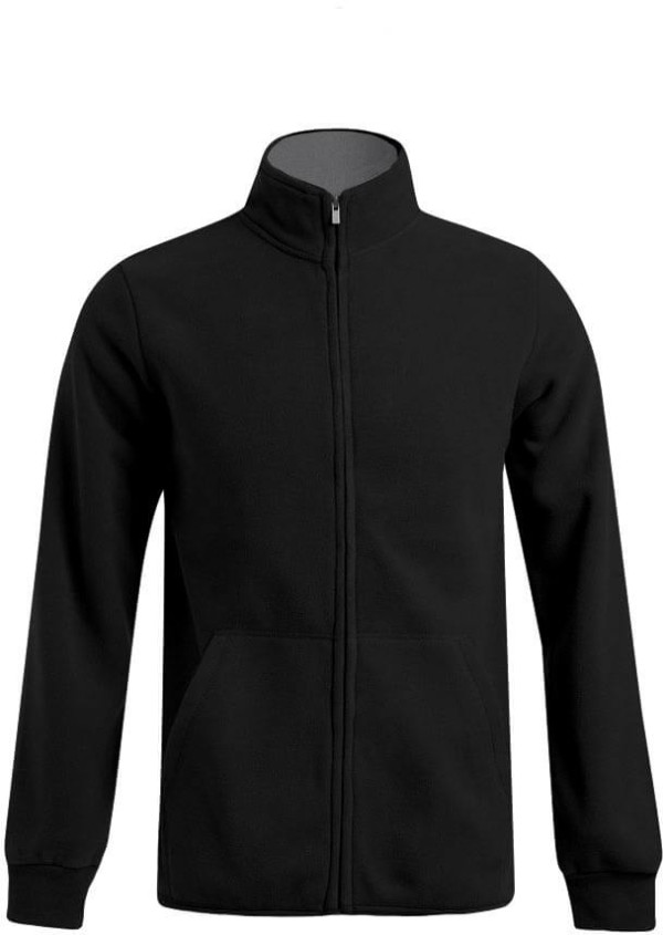Pánská dvojitá fleece bunda