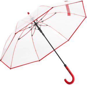 Transparentní automatický deštník - Reklamnepredmety