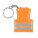 VISIBLE RING klíčenka - mo9199-71 - variant Mo MO9199-71