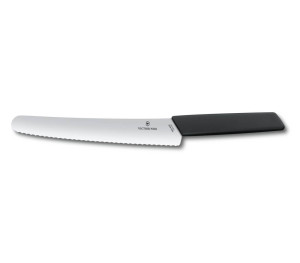 Victorinox Swiss Modern Nůž na pečivo a cukroví 22 cm - černá - Reklamnepredmety