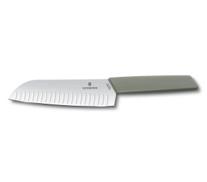Victorinox Swiss Modern Santoku nůž 17 cm - olivová zelená - Reklamnepredmety