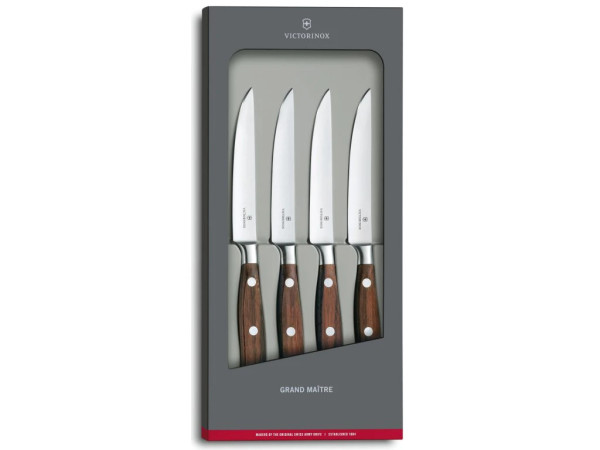 Victorinox Sada nožů na steak 4ks - dřevo